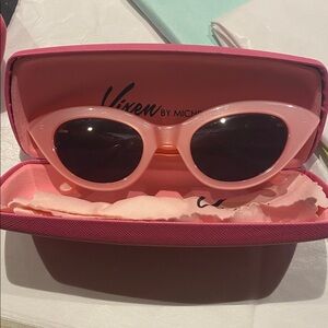 Vixen by Micheline Pitt Sunglasses in Pink